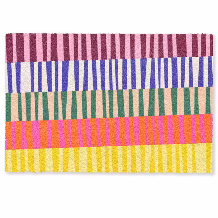 Deurmat - Patroon - Strepen - Abstract - Modern - Kleurrijk