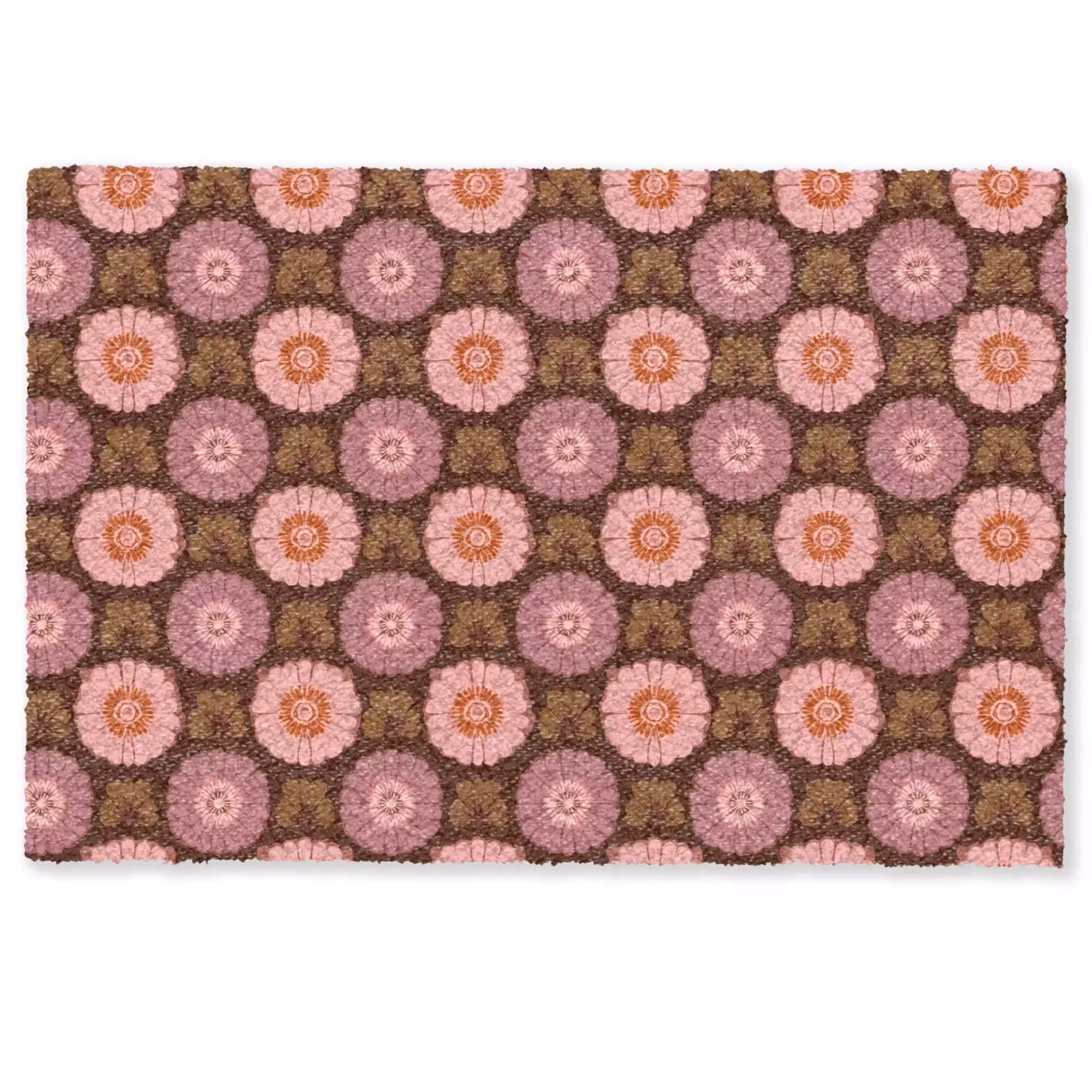 Deurmat - Retro - Madelief - Roze