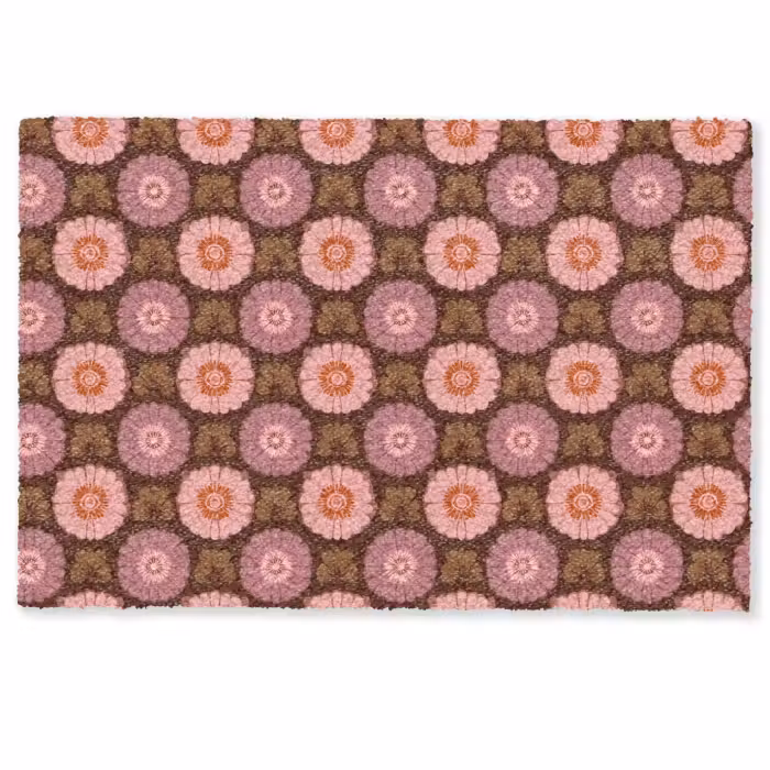 Deurmat - Retro - Madelief - Roze