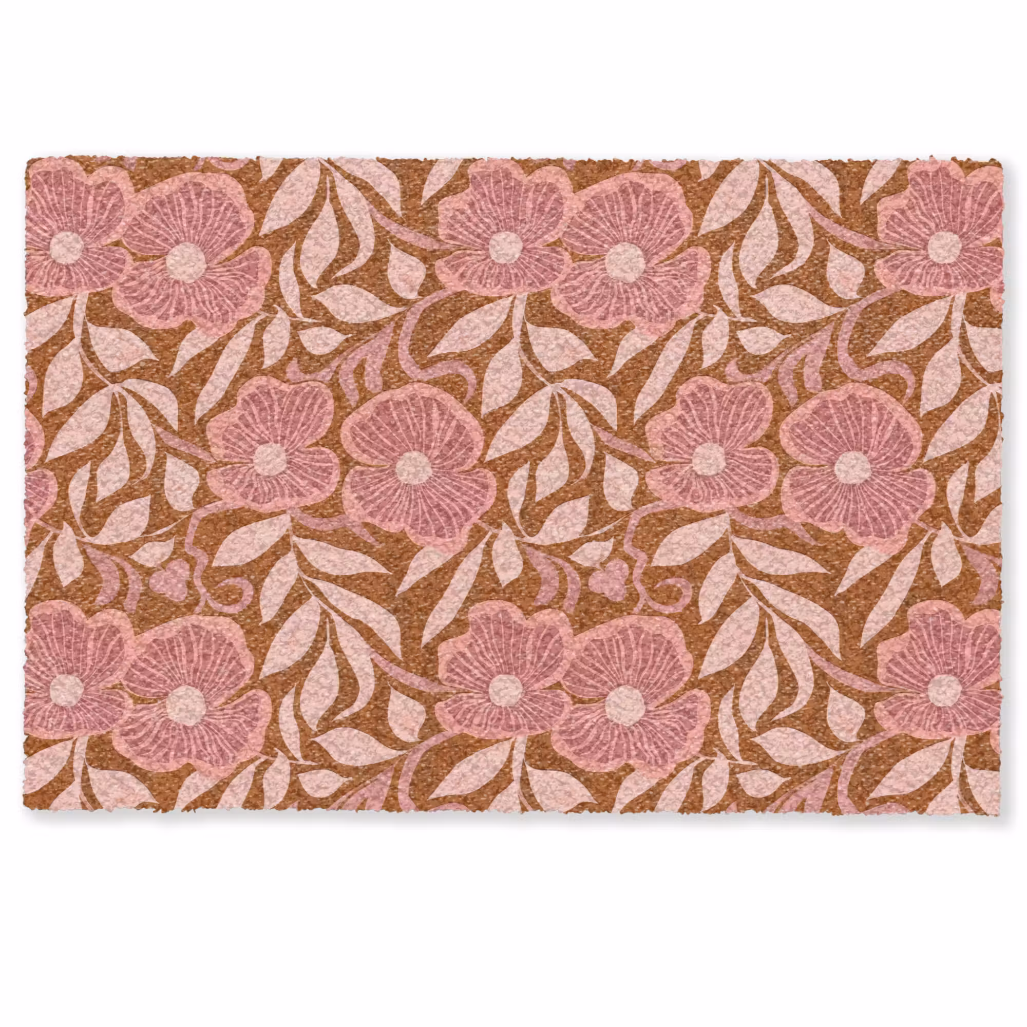 Deurmat - Sfeer - Bloemen - Roze