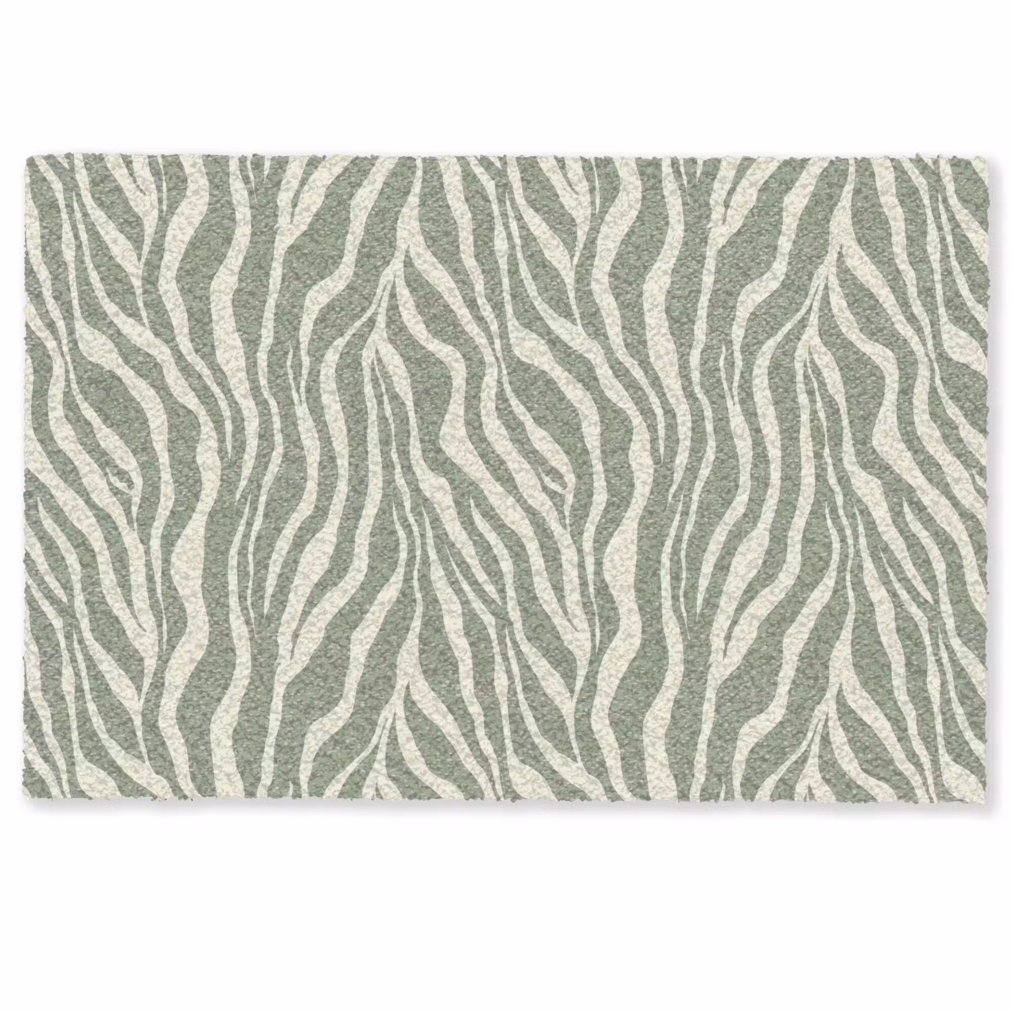 Deurmat - Zebra - Motief - Groen