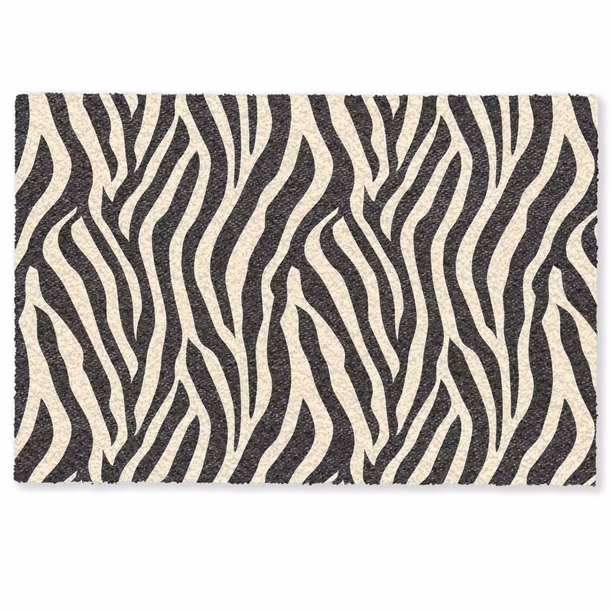 Deurmat - Zebra - Print - Klassiek - Zwart