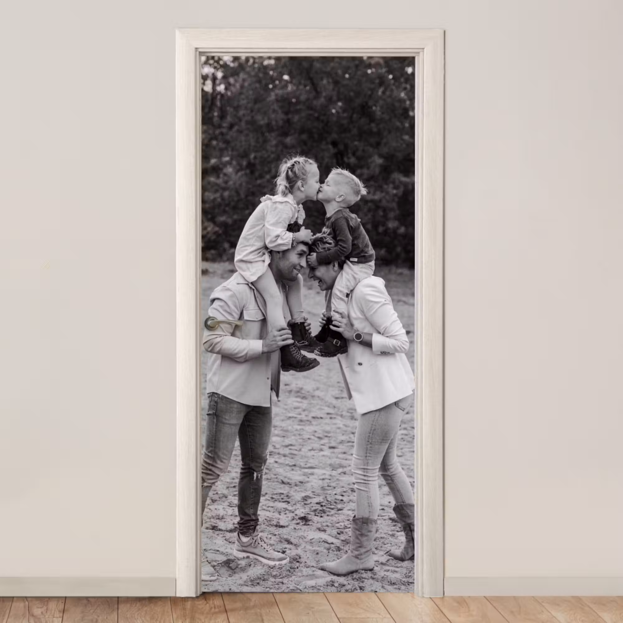 Foto op deursticker