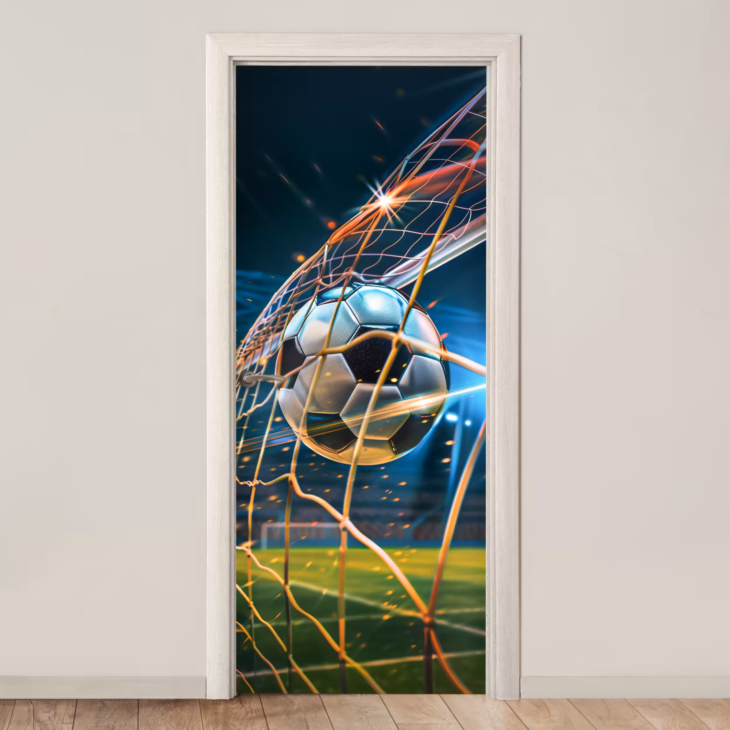 Deursticker - Voetbal - Goal - Sport - Jongens