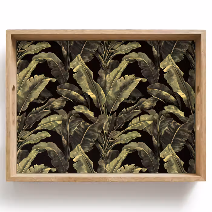 Dienblad - Botanisch - Bladeren - Groen