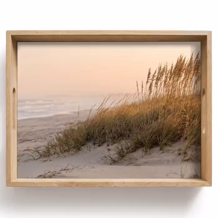 Dienblad - Duinlandschap - Zonsondergang - Strand