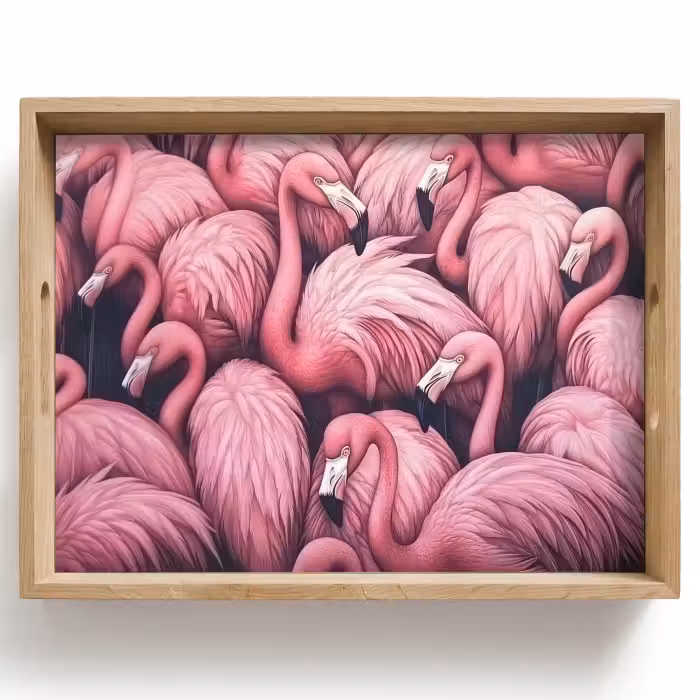 Dienblad - Flamingo - Roze - Dieren