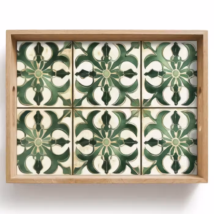 Dienblad - Interieur - Keramiek - Decoratie - Spaans