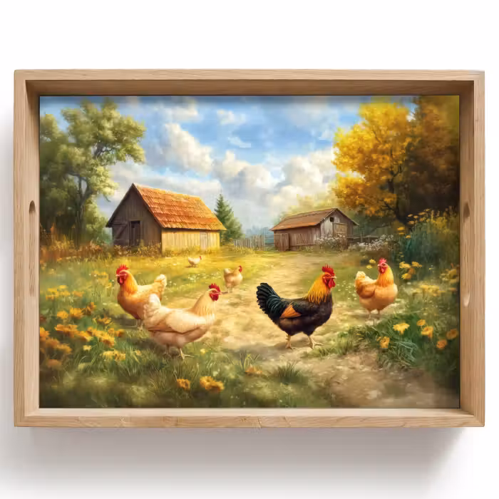 Dienblad - Kippen - Landelijke rust - Natuur
