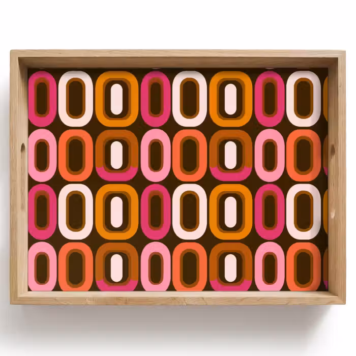 Dienblad - Modern - Retro - Kleurrijk