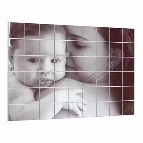 Foto over meerdere squares