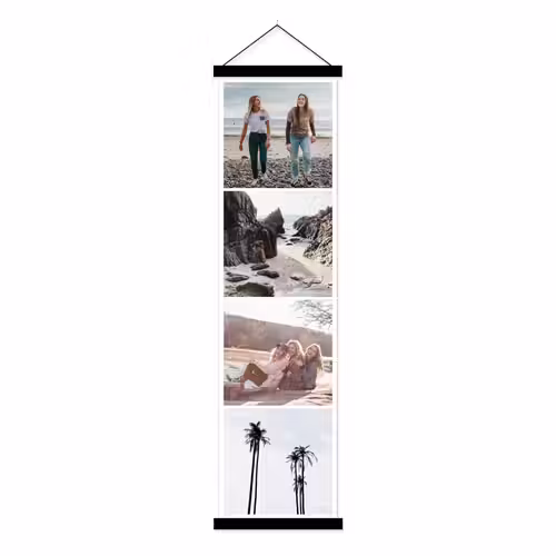 Fotocollage op schoolplaat