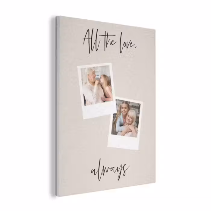 Akoestisch schilderij - All The Love, Always