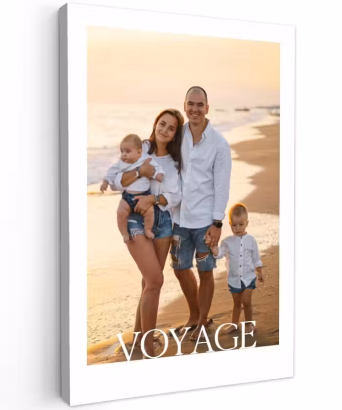 Gepersonaliseerd buiten canvas - Voyage
