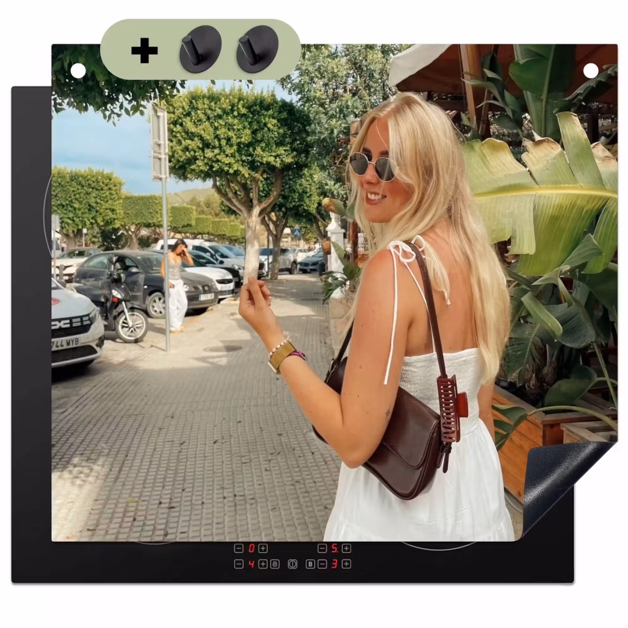 2 in 1 Inductie beschermer - Eigen foto