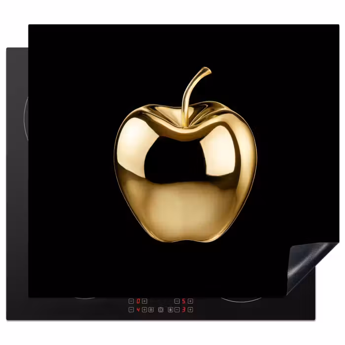 Inductie beschermer - Appel - Goud - Chrome - Zwart