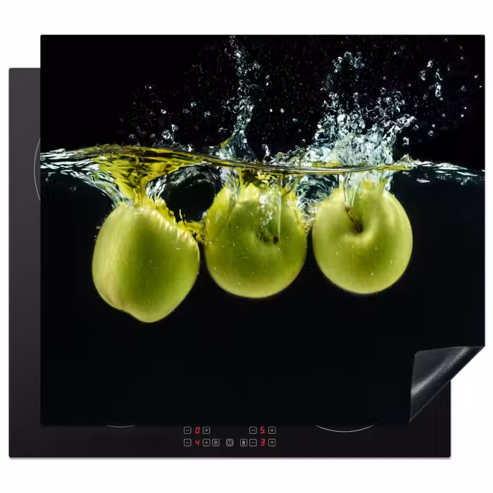 Inductie beschermer - Appels in Aqua