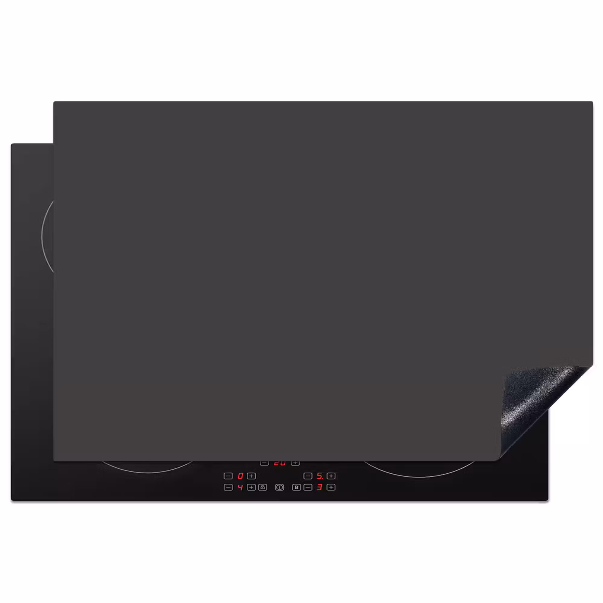 Inductie beschermer - Charcoal - Grijs- Grey