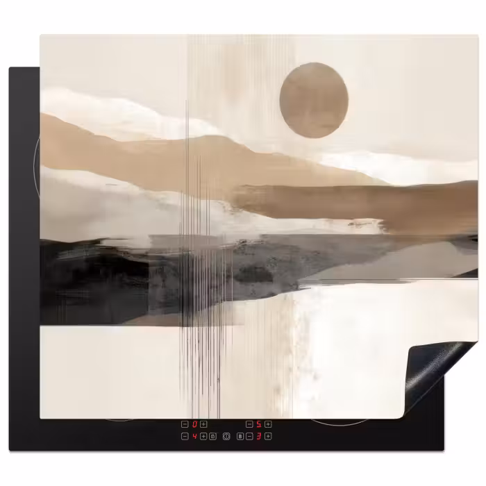 Inductie beschermer - Minimalistisch - Landschap - Dimensie