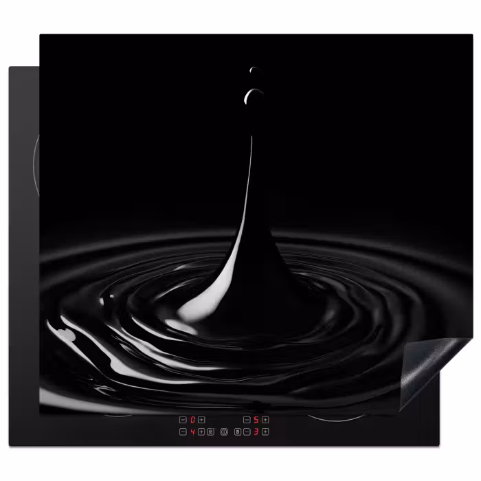 Inductie beschermer - Zwart - Water - Druppel