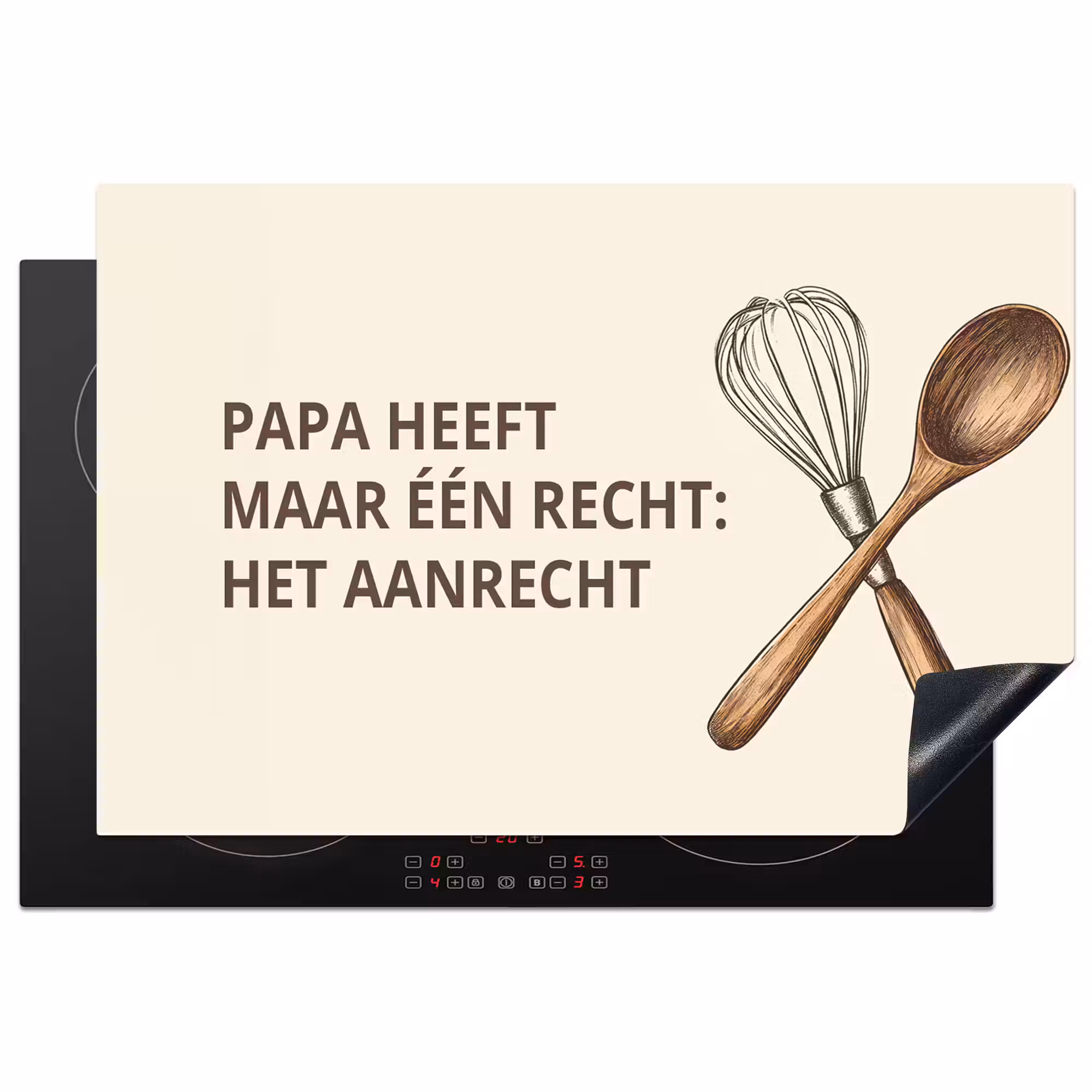 Inductie beschermer - Papa heeft maar één recht
