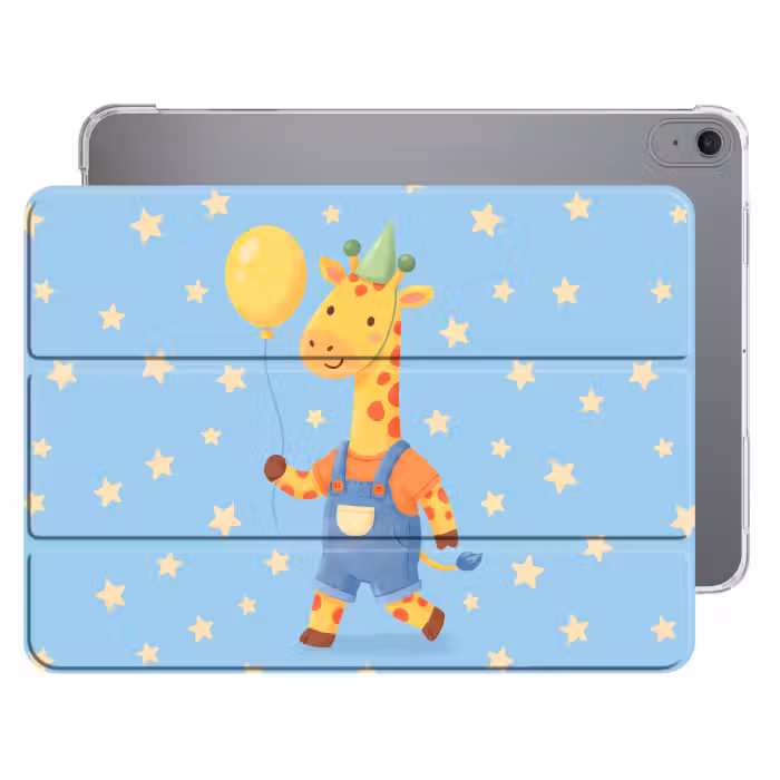 iPad hoes - Dieren - Giraffe - Ballon - Feest - Kinderkamer