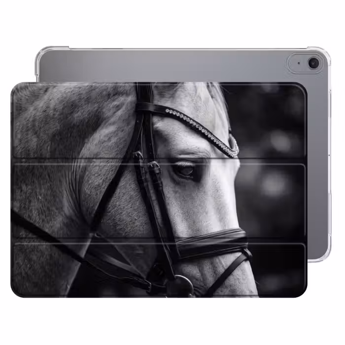 iPad hoes - Paard - Schimmel - Portret