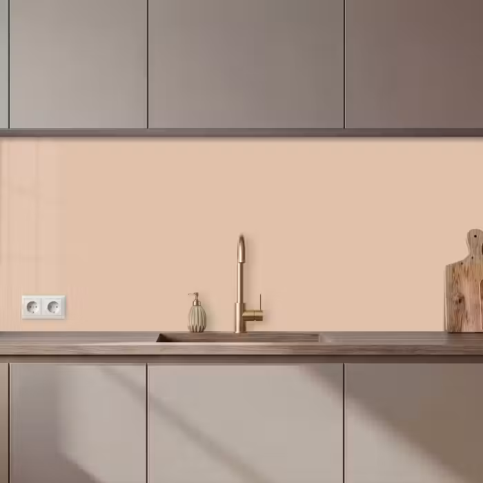 Keuken achterwand - Beige - Kleuren - Effen