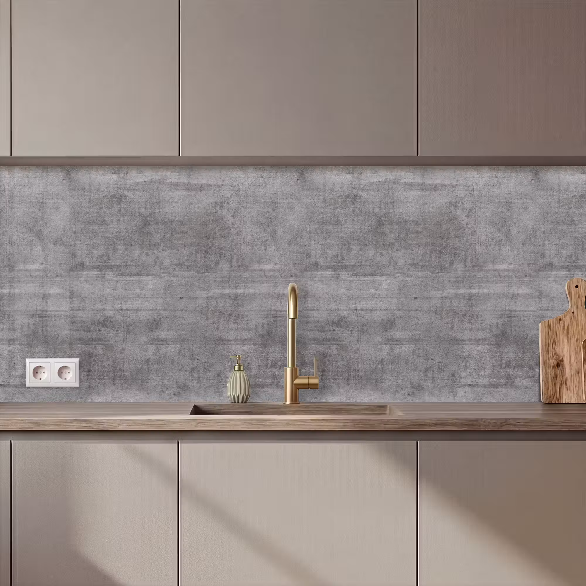 Keuken achterwand - Beton - Patroon - Antiek