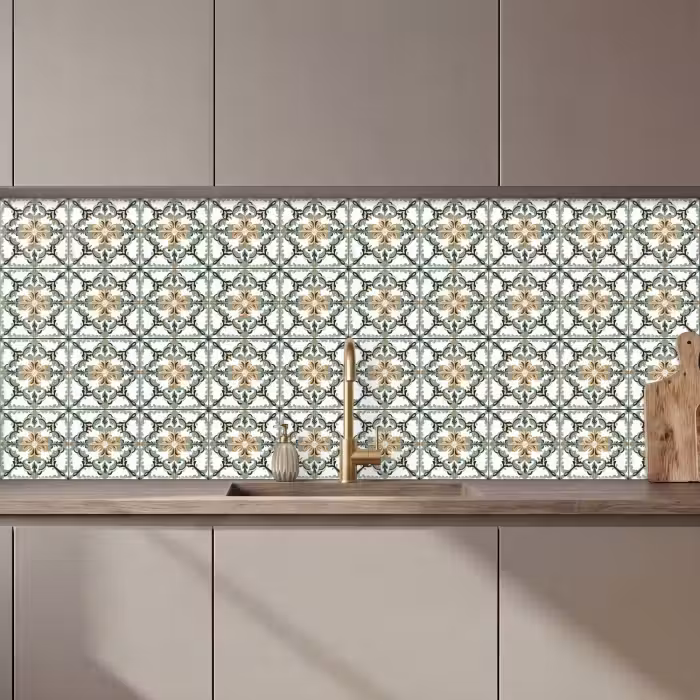 Keuken achterwand - Floraal - Verweerd - Keurrijk