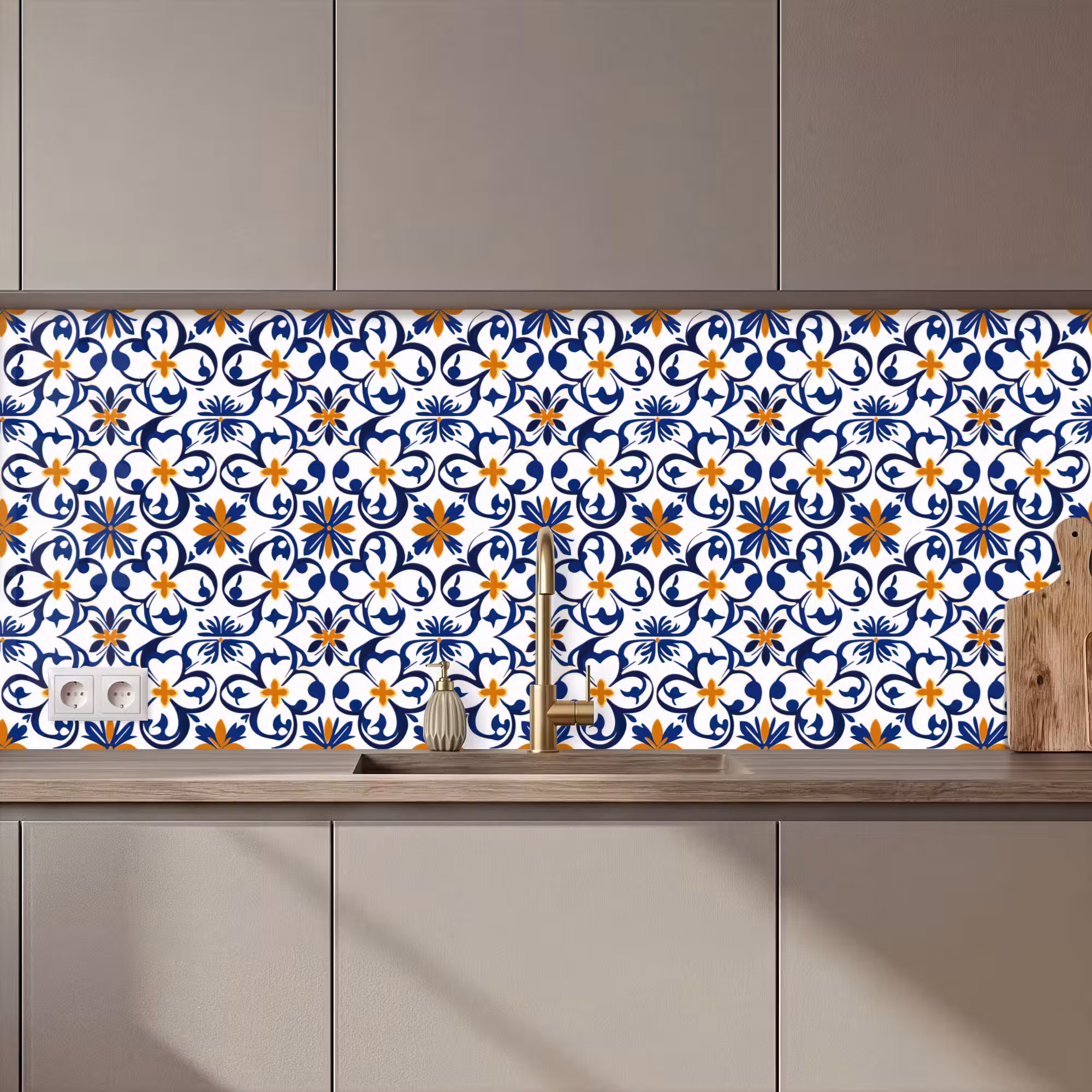 Keuken achterwand - Patroon - Modern - Kleurrijk