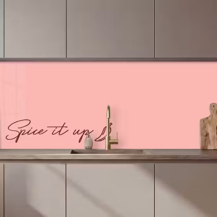 Keuken achterwand - Spice it up
