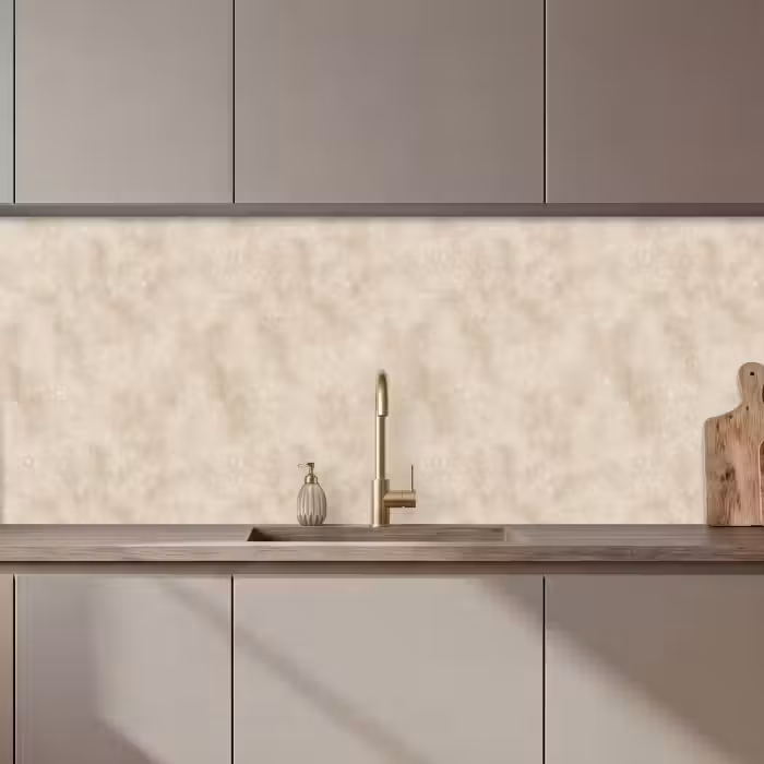 Keuken achterwand - Structuur - Spikkels - Beige