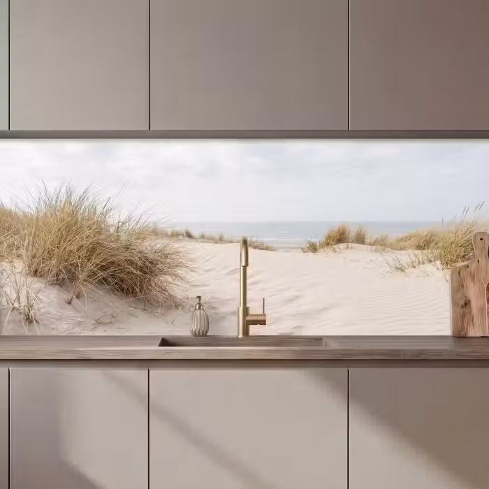 Keuken achterwand - Wolken - Duinlandschap - Zand