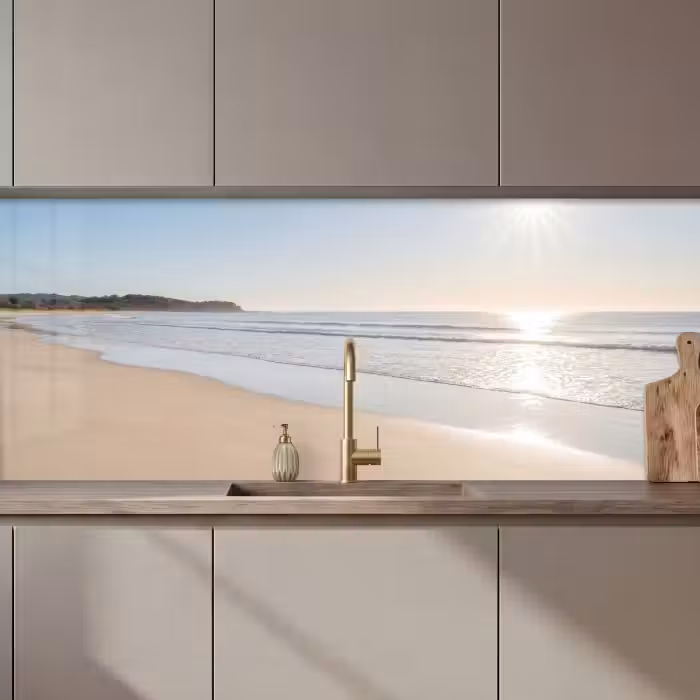 Keuken achterwand - Zee - Zon - Zand
