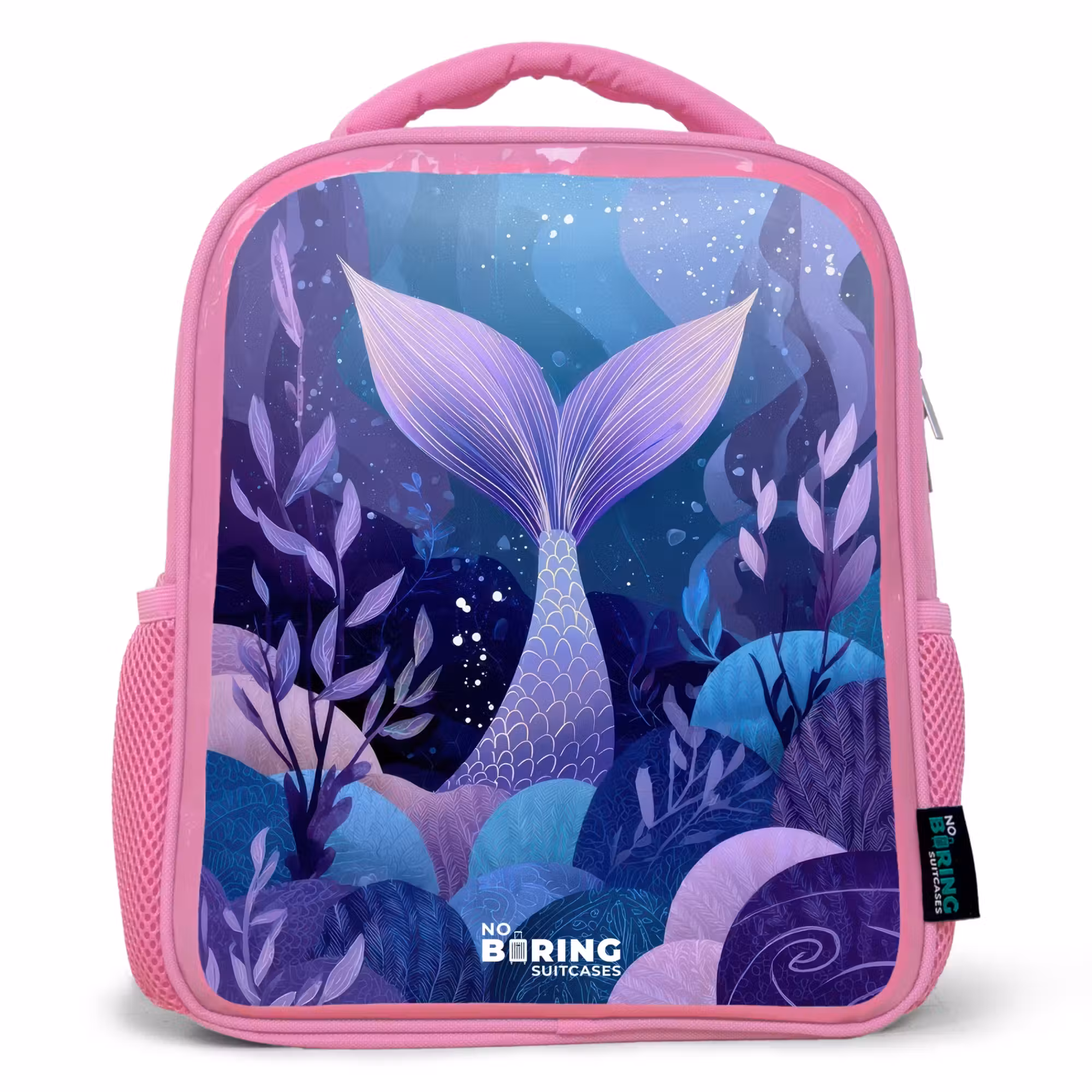 Rugzak kind - roze - Zeemeermin - Onderwater - Paars - Blauw