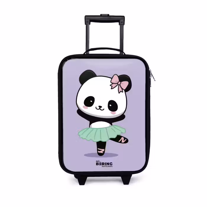 Kinderkoffer - Zwart - Kawai - Ballet - Panda
