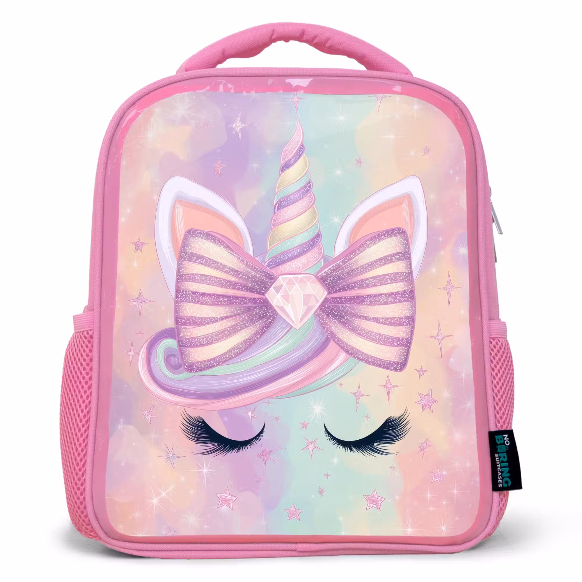 Rugzak kind - roze - Eenhoorn - Glitters - Regenboog - Pastel