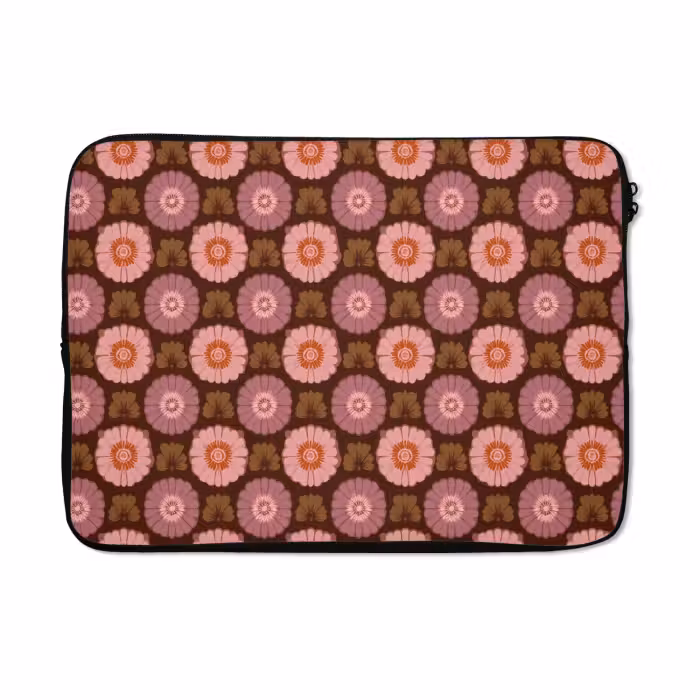 Laptophoes - Retro - Madelief - Roze