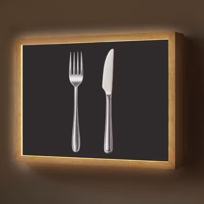 Lightbox - Wandlamp - Bestek - Klassiek - Elegant
