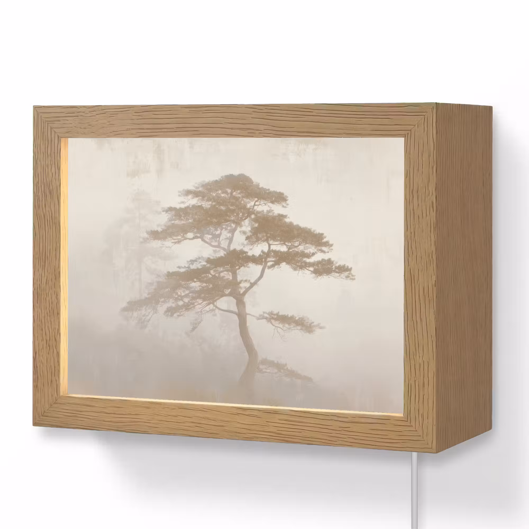 Lightbox - Wandlamp - Boom - Oosterse stijl - Landschap