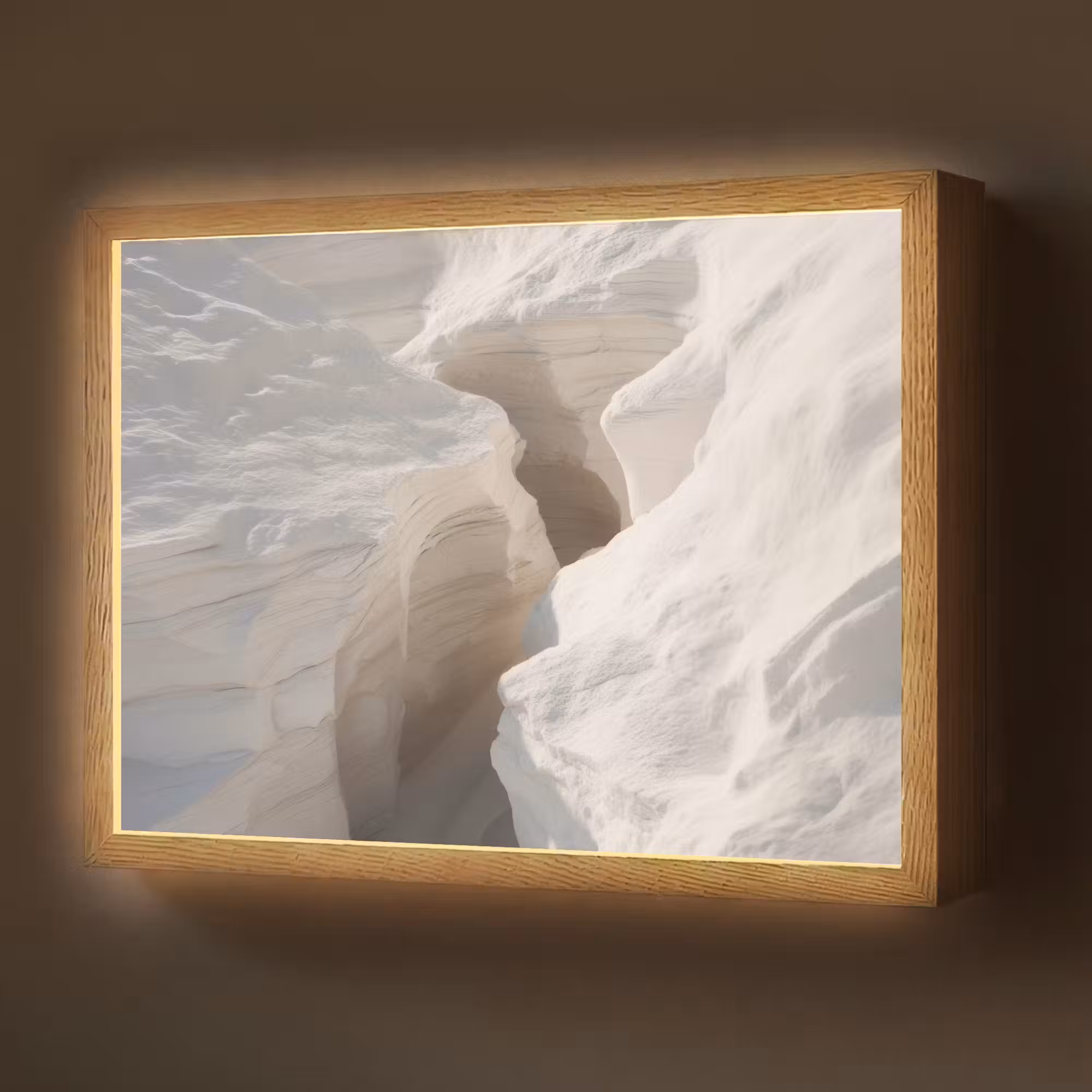 Lightbox - Wandlamp - Kloof - Wit - Sneeuw