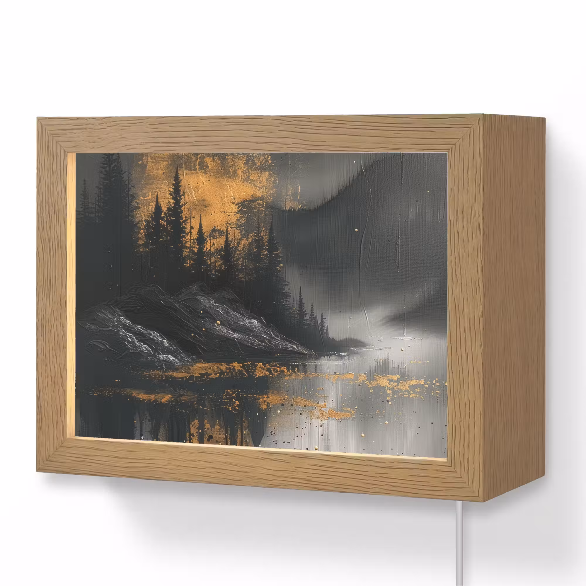 Lightbox - Wandlamp - Natuur - Abstract - Landschap - Modern