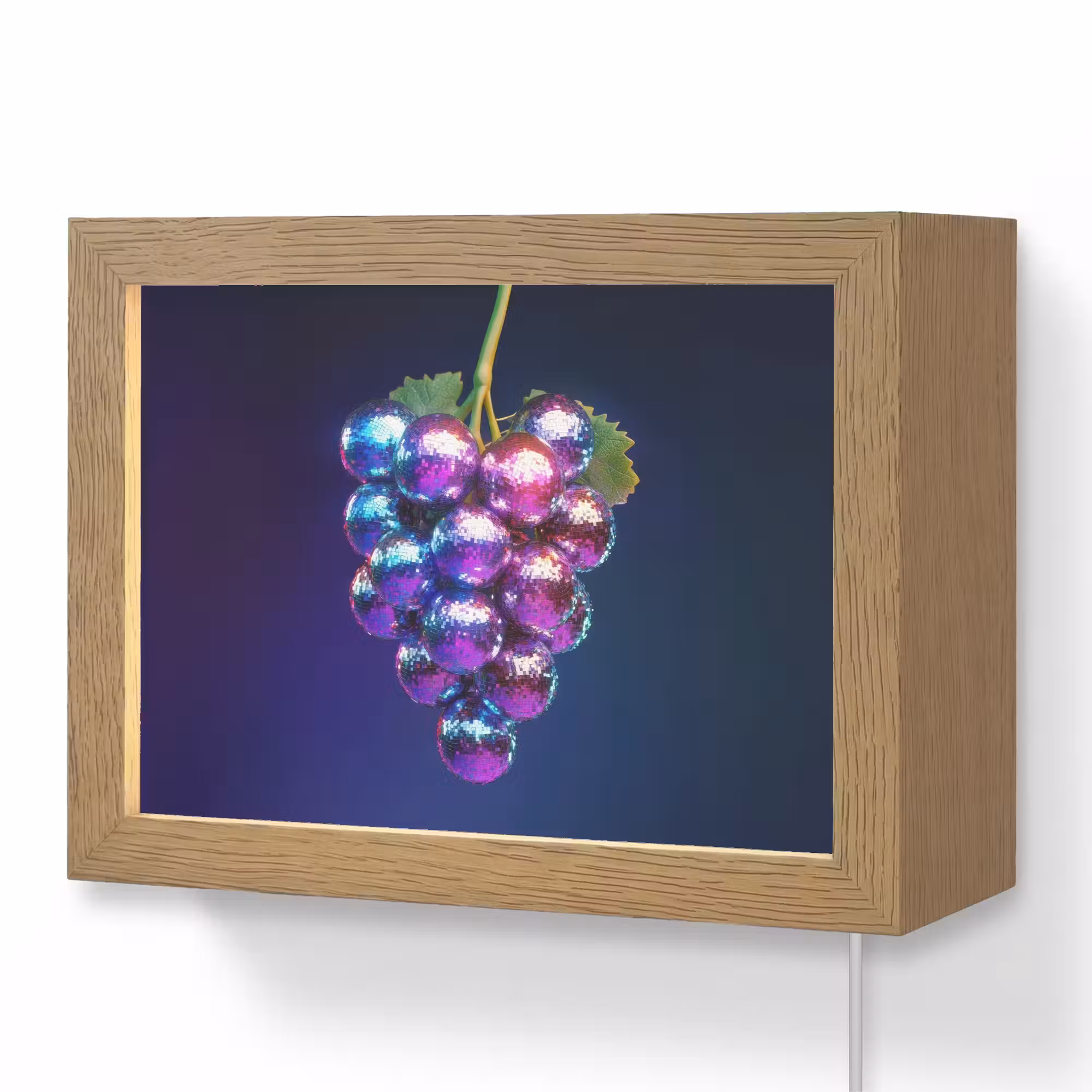 Lightbox - Wandlamp - Paars - Disco - Feest - Druif