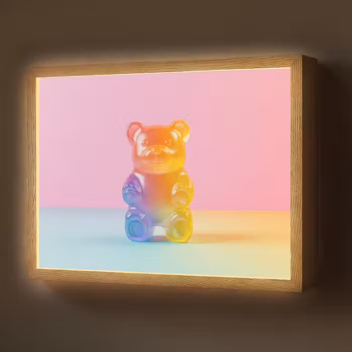 Lightbox - Wandlamp - Pastel - Snoep
