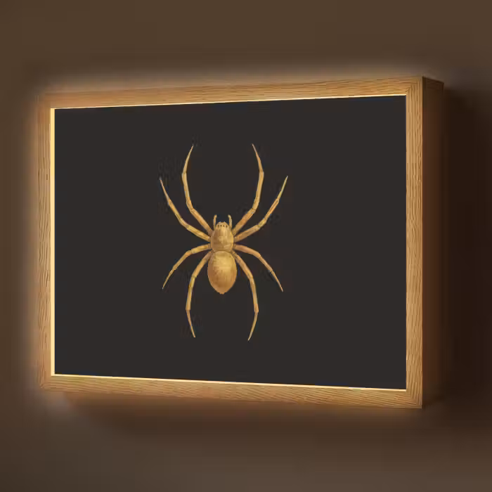 Lightbox - Wandlamp - Spin - Goud - Minimalistisch - Poten
