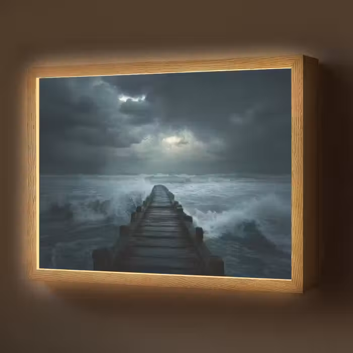 Lightbox - Wandlamp - Steiger - Storm - Golven