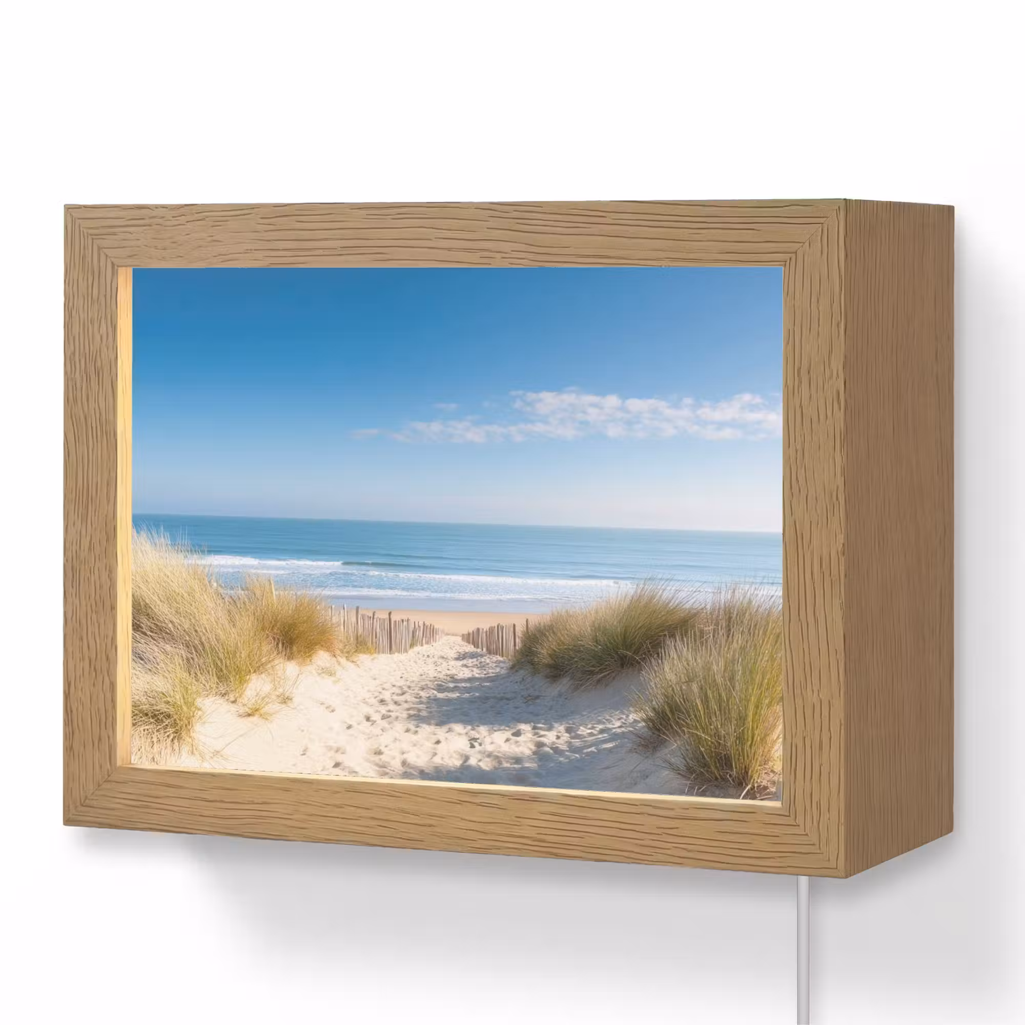 Lightbox - Wandlamp - Strand - Zee - Duin - Zand - Zomer