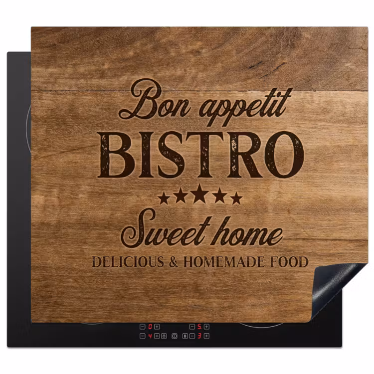 Inductie beschermer - Hout - Quote