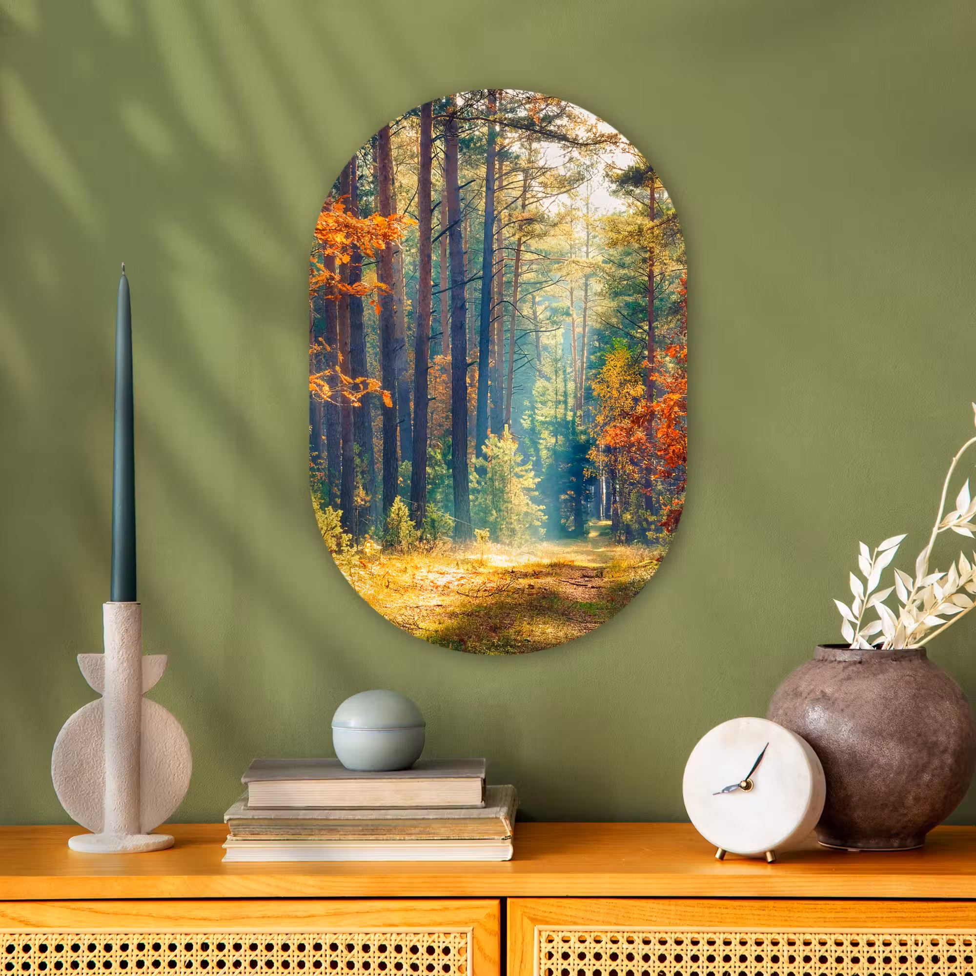 Muurovaal - Bos - Zon - Natuur - Herfst